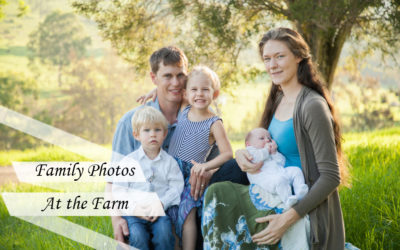 Family Photo Shoot at a Farm